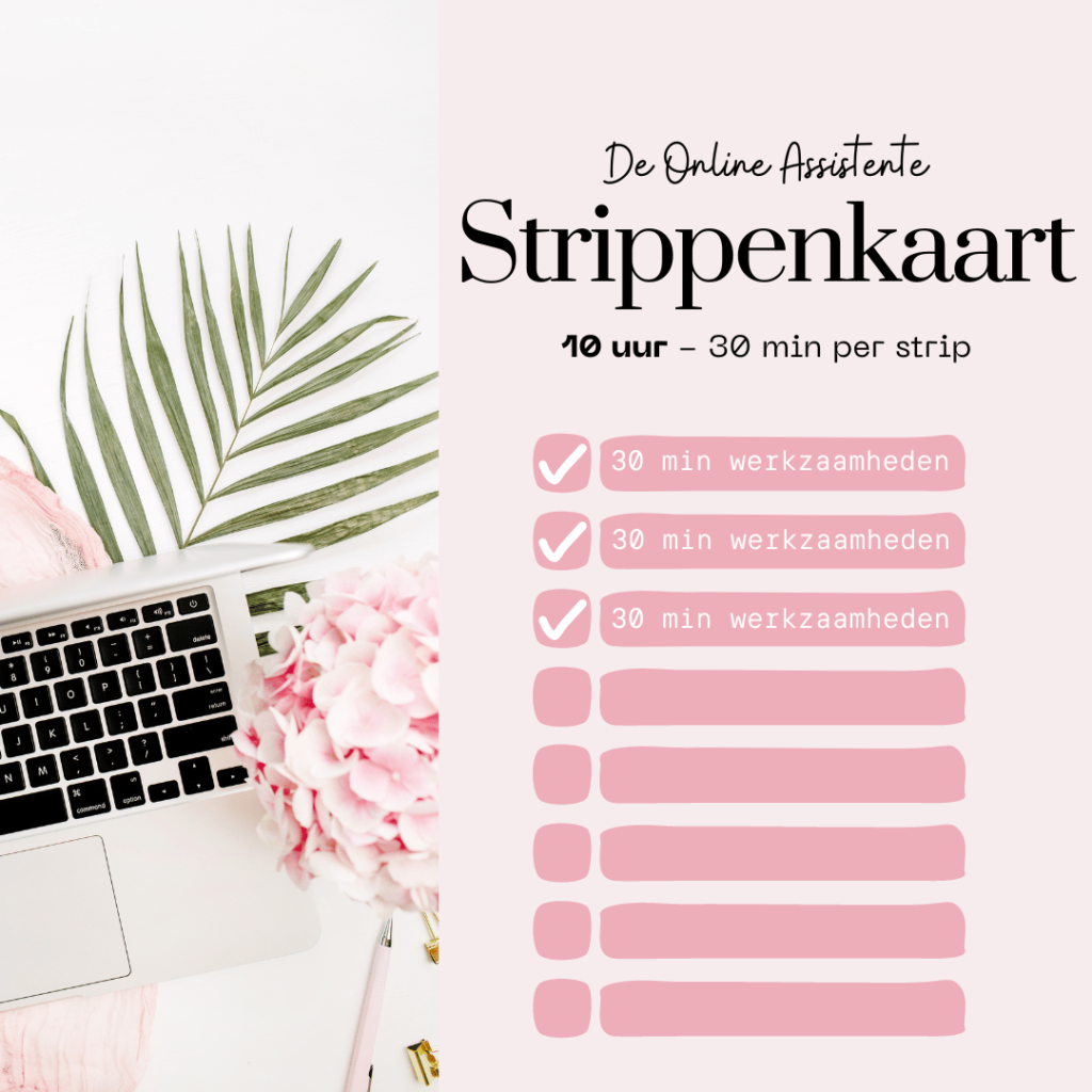 Strippenkaart - 10 uur