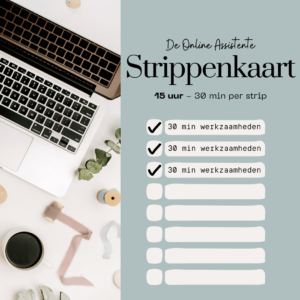 Strippenkaart - 15 uur