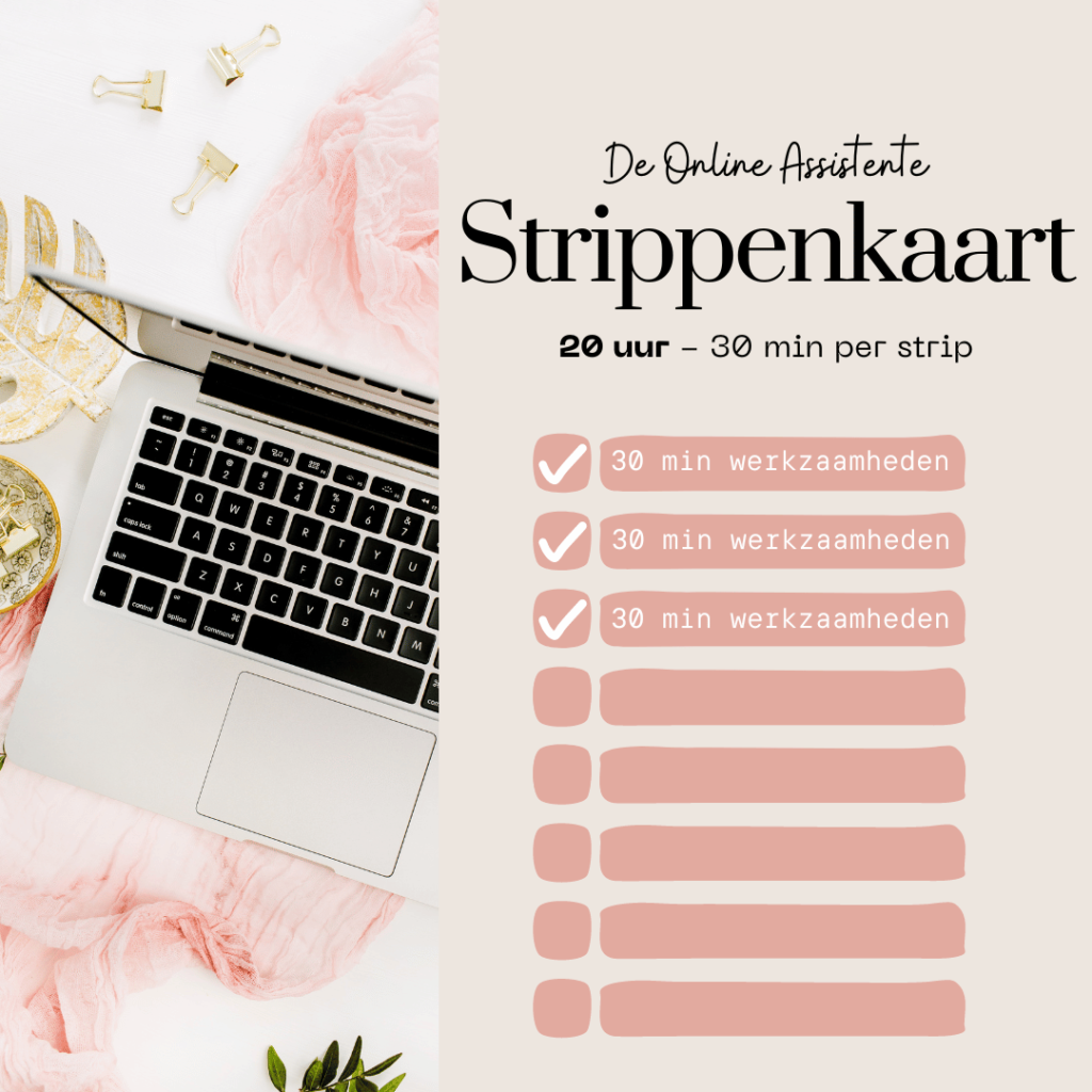 Strippenkaart - 20 uur